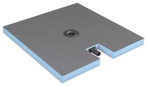 Receveur de douche à carreler fundo plano 120x120 cm - WEDI